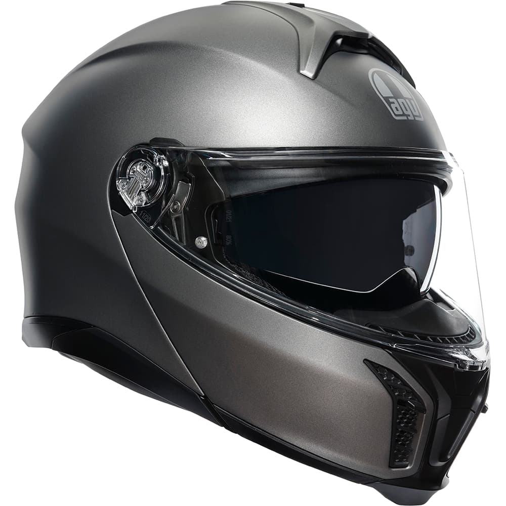 Casque AGV Tourmodular Homologué ECE 22.06 list: Gris Mat|Noir|Blanc|Gris|Bleu