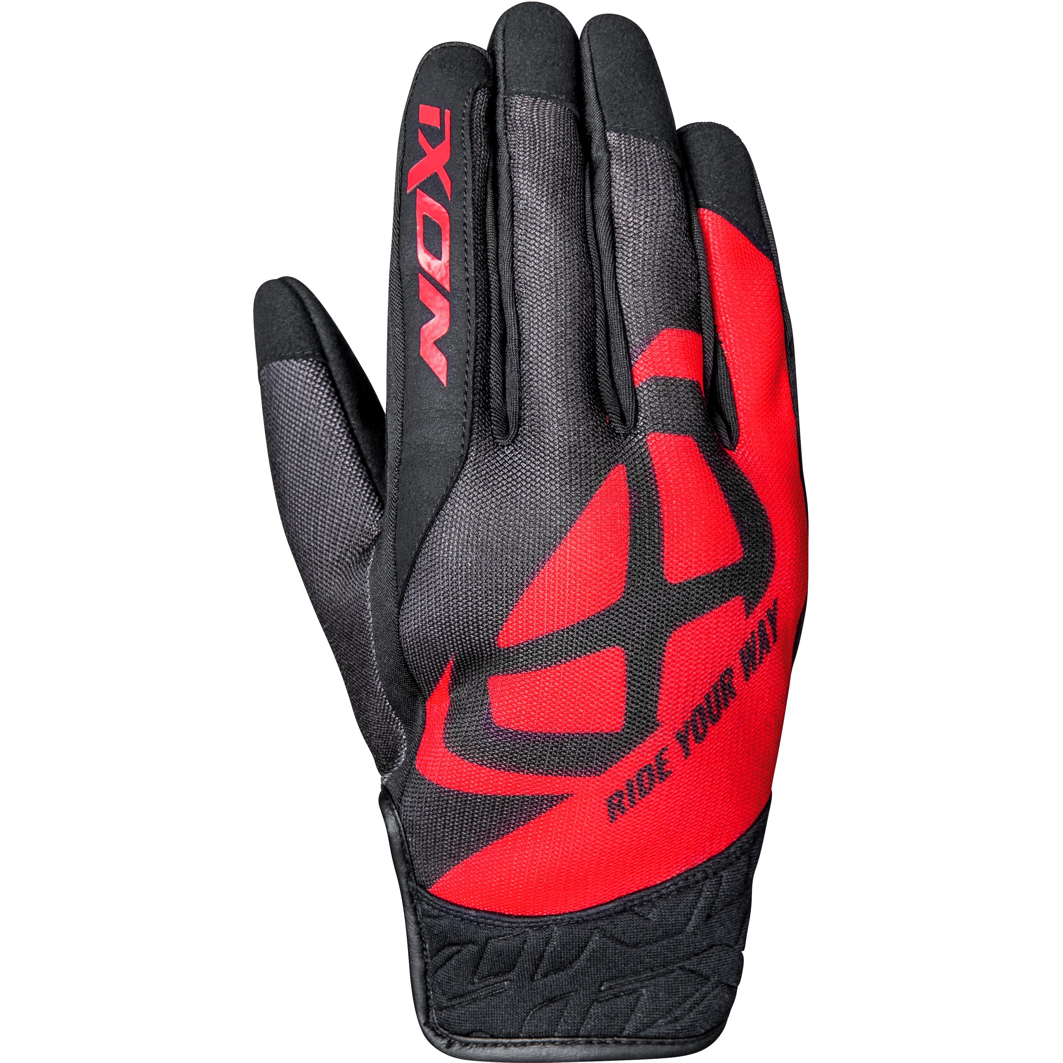 Gants Homme Ixon RS Slicker list: Noir et Rouge|Noir|Blanc|Rouge|Multicolore