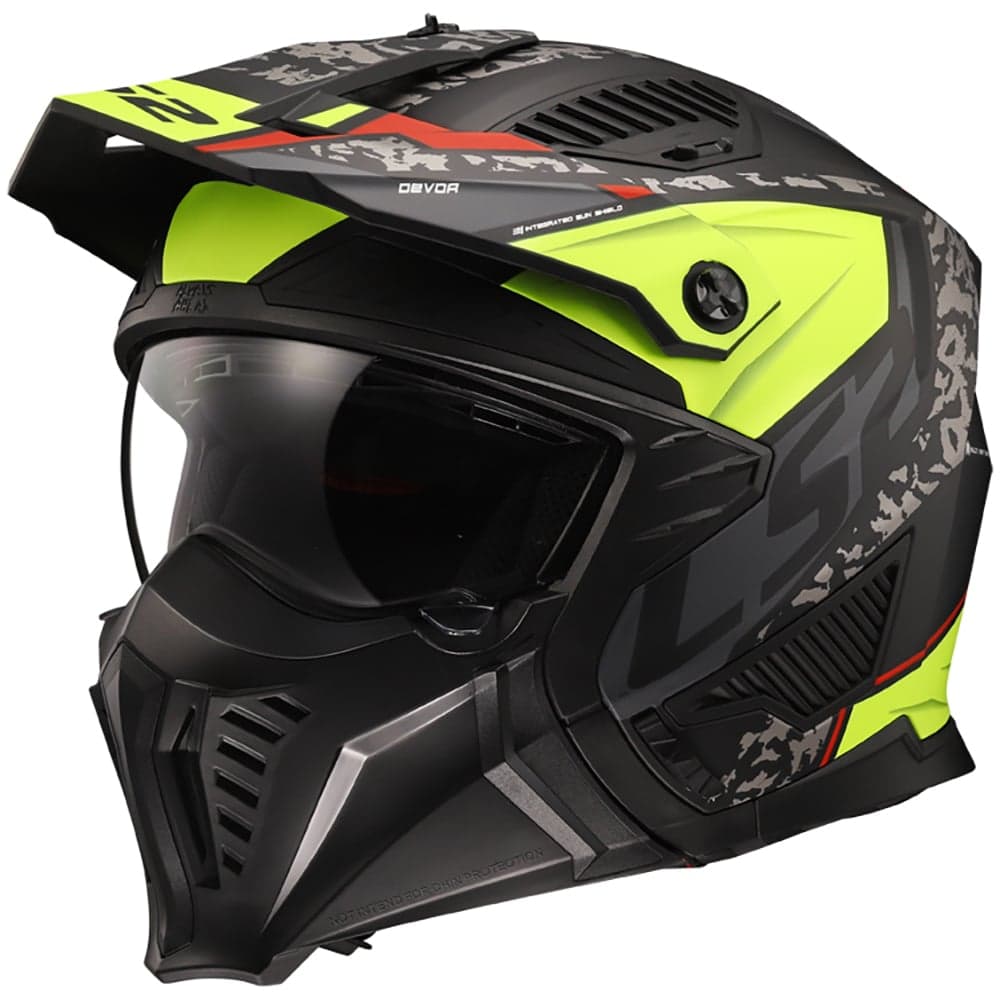 Casque LS2 Drifter OF606 | Casque Jet Transformable list: Noir / Jaune|Noir|Blanc|Gris|Rouge|Jaune|Beige|Vert|Bleu|Multicolore