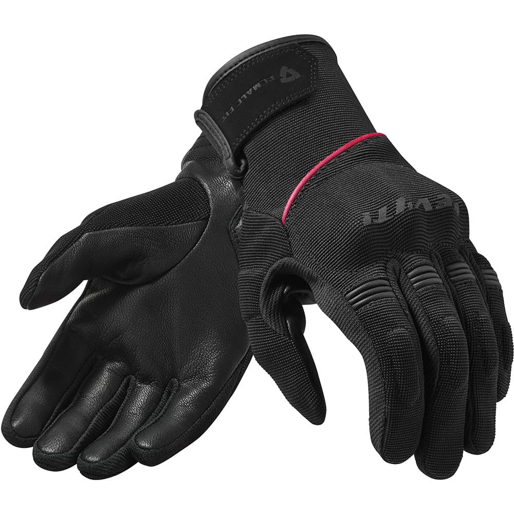 Gants de moto Femme Rev'it Mosca Ladies list: Rose|Noir|Rose