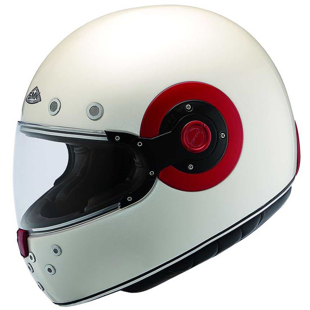 Casque Intégral SMK Retro list: Blanc|Noir|Blanc|Rouge|Or|Multicolore