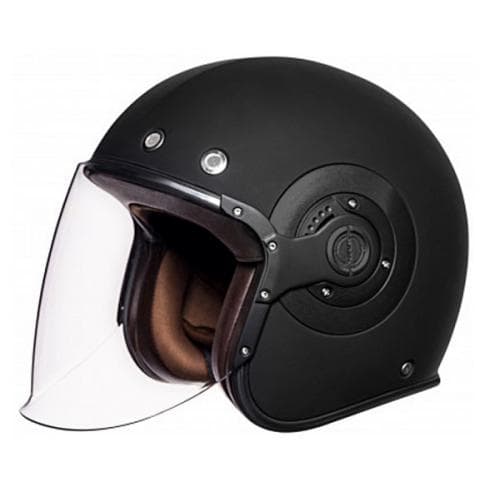 Casque Jet SMK Retro list: Noir Mat|Noir|Blanc|Gris|Rouge|Jaune|Beige|Bleu|Multicolore