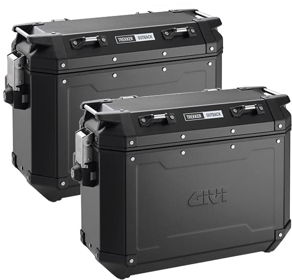 Givi - Paire de Valise Trekker Outback 48 Litres list: Noir|Noir|Gris