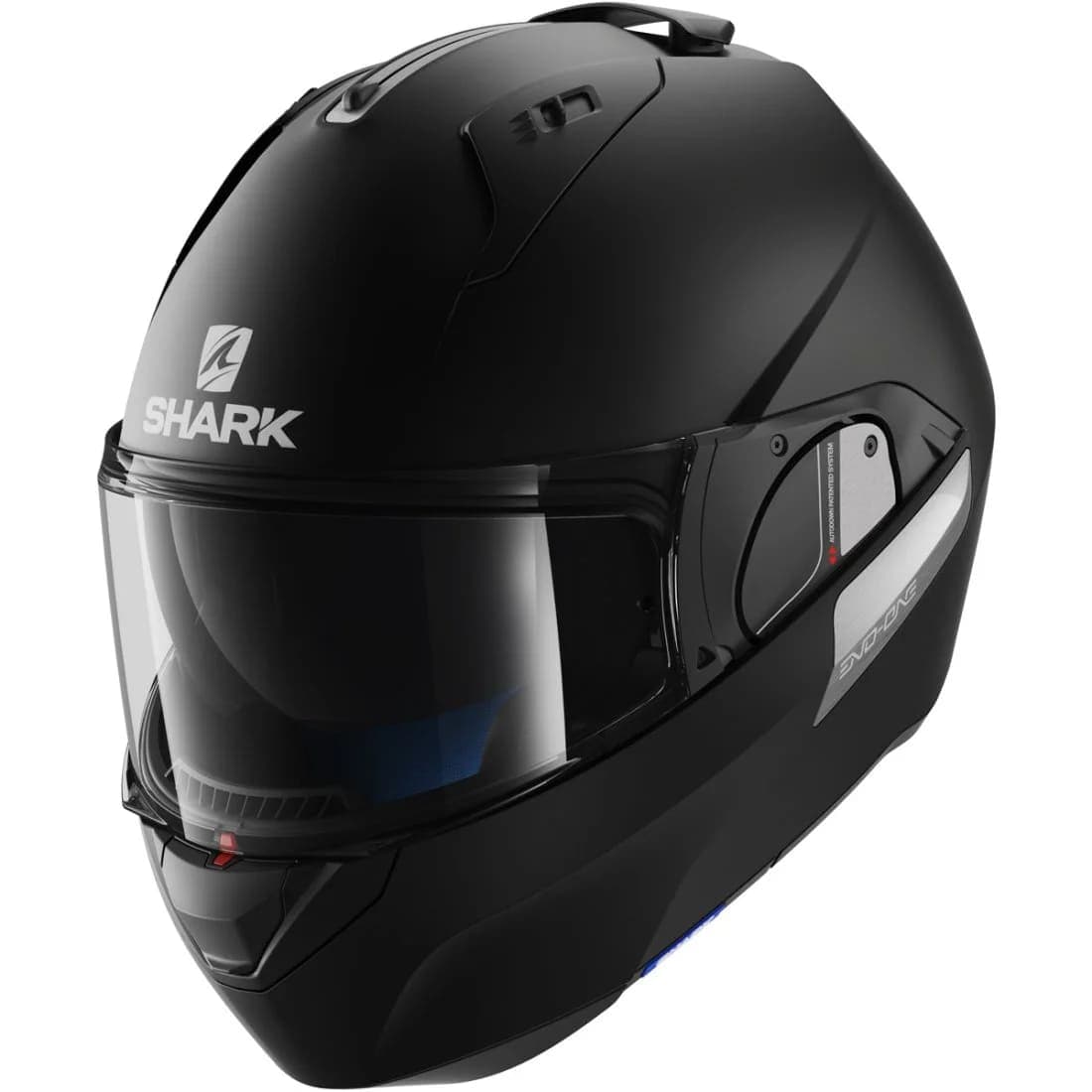 Casque Modulable Shark Evo-One list: Noir Mat|Noir