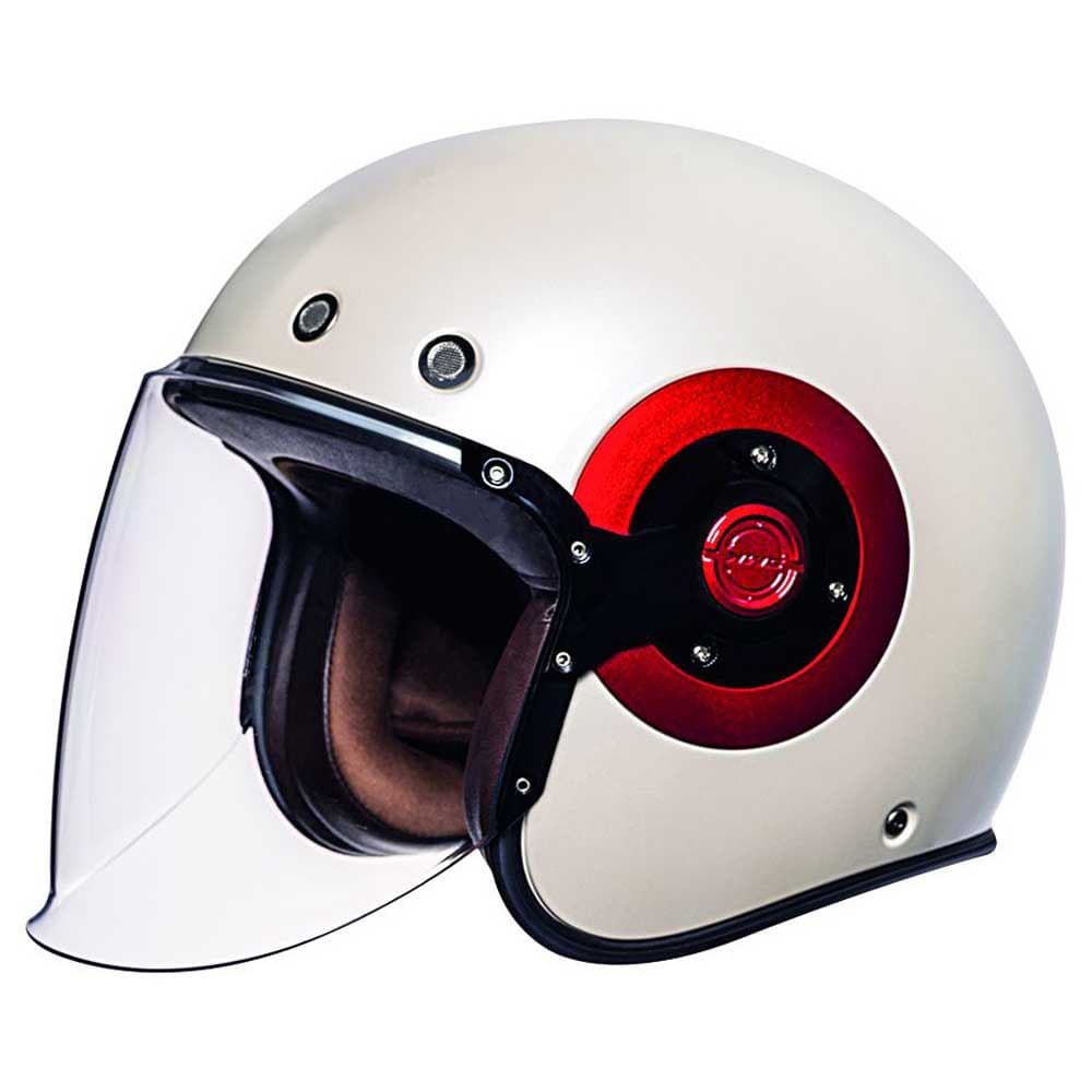 Casque Jet SMK Retro list: Blanc|Noir|Blanc|Gris|Rouge|Jaune|Beige|Bleu|Multicolore
