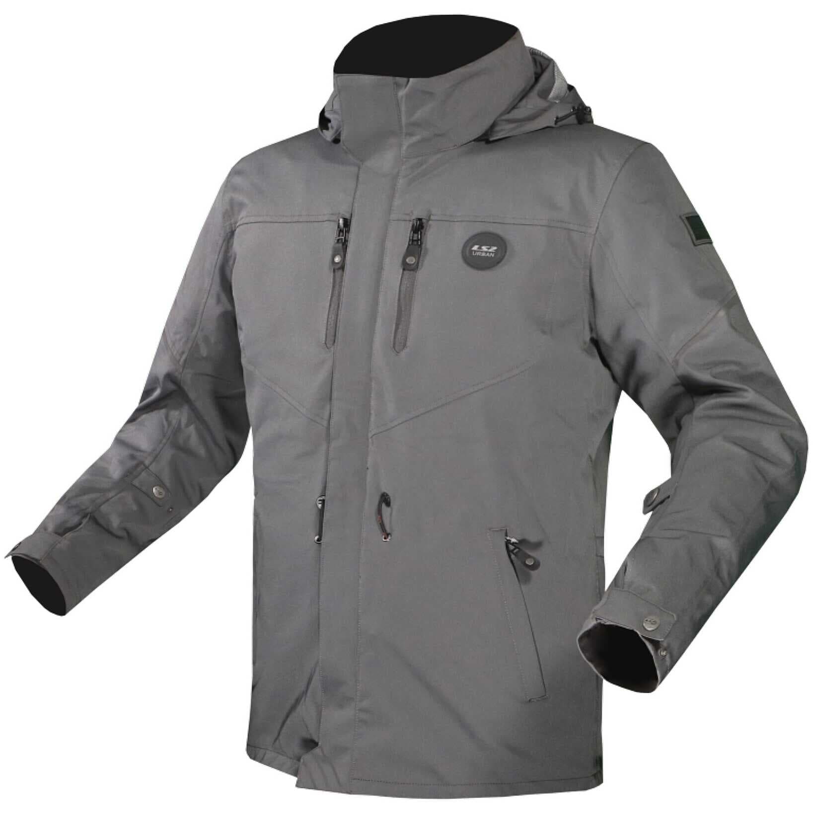Veste Moto Urbaine LS2 Rambla Evo list: Gris|Noir|Gris