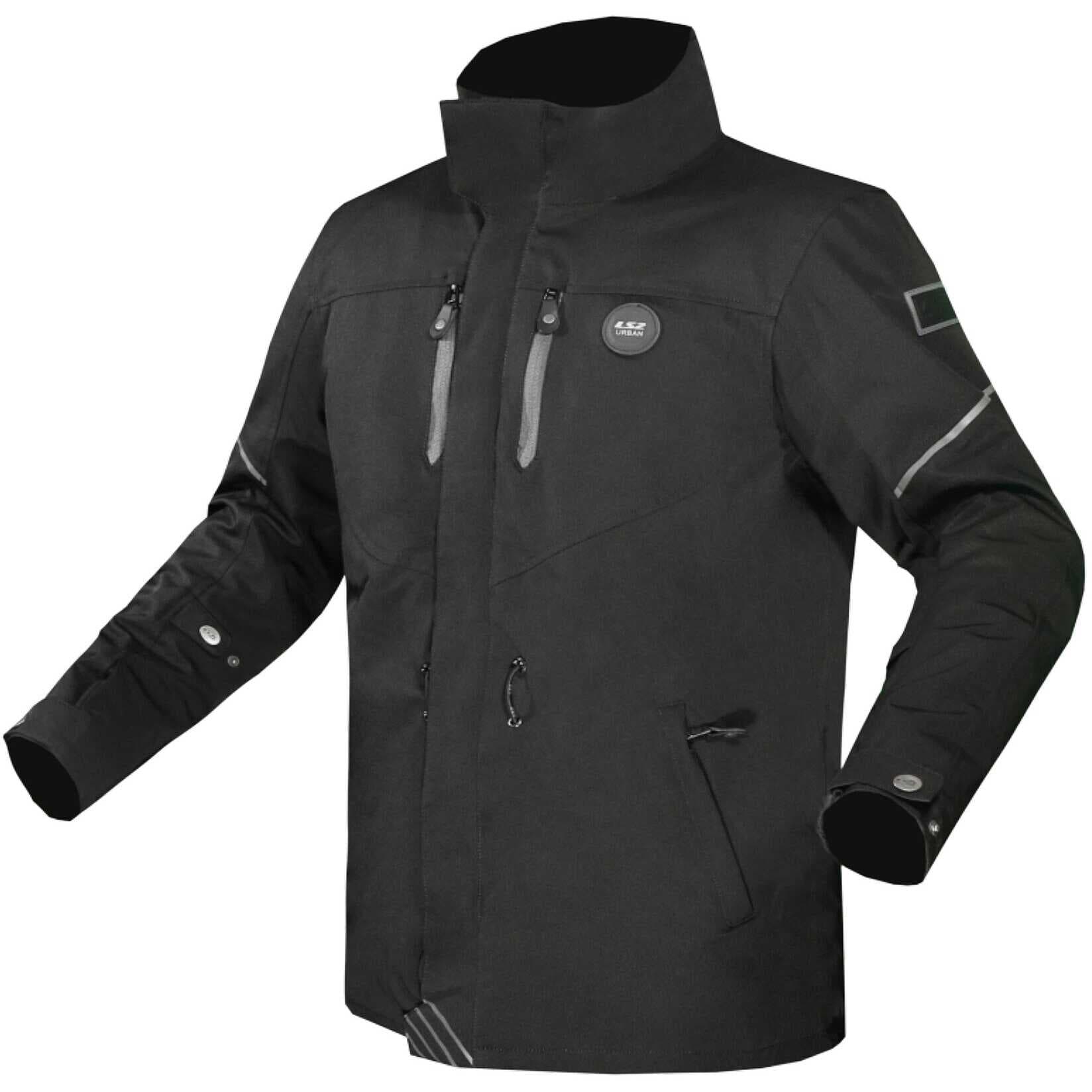 Veste Moto Urbaine LS2 Rambla Evo list: Noir|Noir|Gris