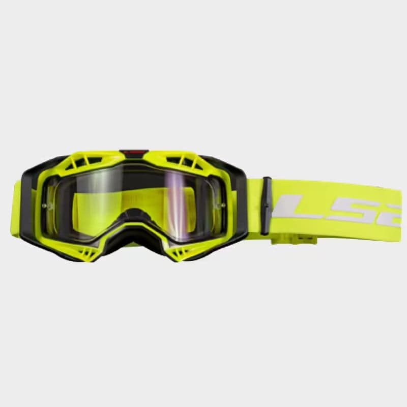 Masque Moto Cross | LS2 MX703 AURA PRO avec Pinlock list: Jaune|Noir|Rouge|Orange|Jaune|Vert|Bleu