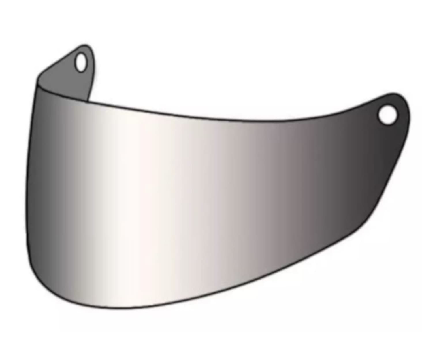 Ecran HJ-39 Iridium pour HJC RPHA 31 Iridium Argent