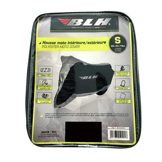 Housse Moto et Scooter BLH Eco list: Noir|Noir