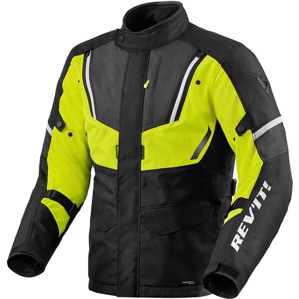 Veste Moto Rev'it Move H2O list: Noir / Jaune Fluo|Noir|Gris|Jaune|Multicolore