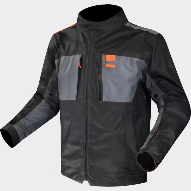 Veste Moto LS2 Titanium list: Noir / Orange|Noir|Orange|Multicolore