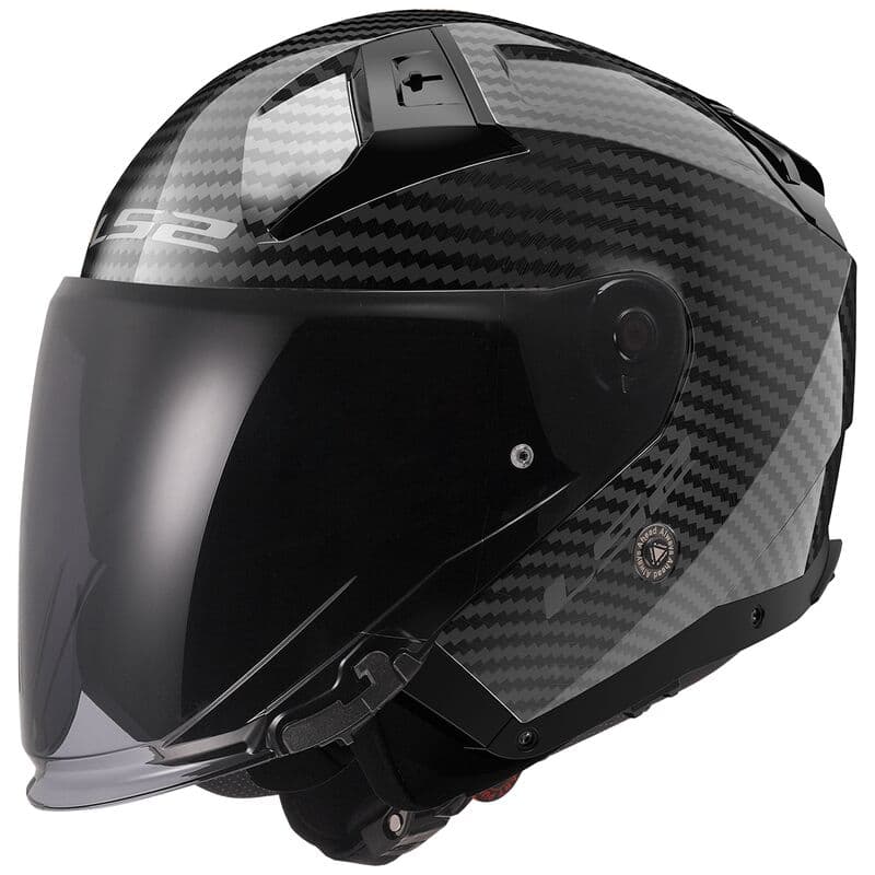 Casque LS2 Infinity 2 Carbon list: Noir Brillant|Noir|Carbone