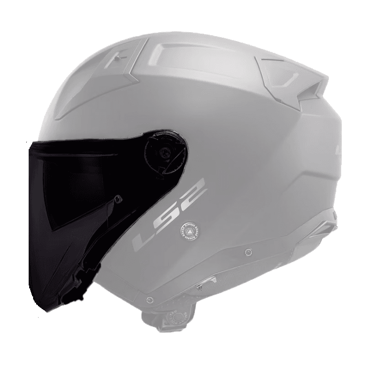 Visière LS2 Infinity 2 OF603 Teintée Fumée Fumé foncé