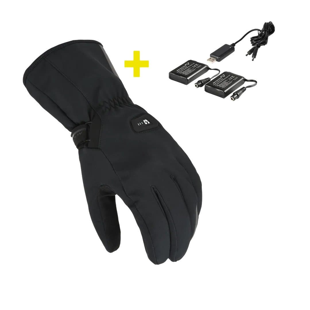 Gants Chauffants Macna Unite 2 avec Batterie et Chargeur list: Noir|Noir
