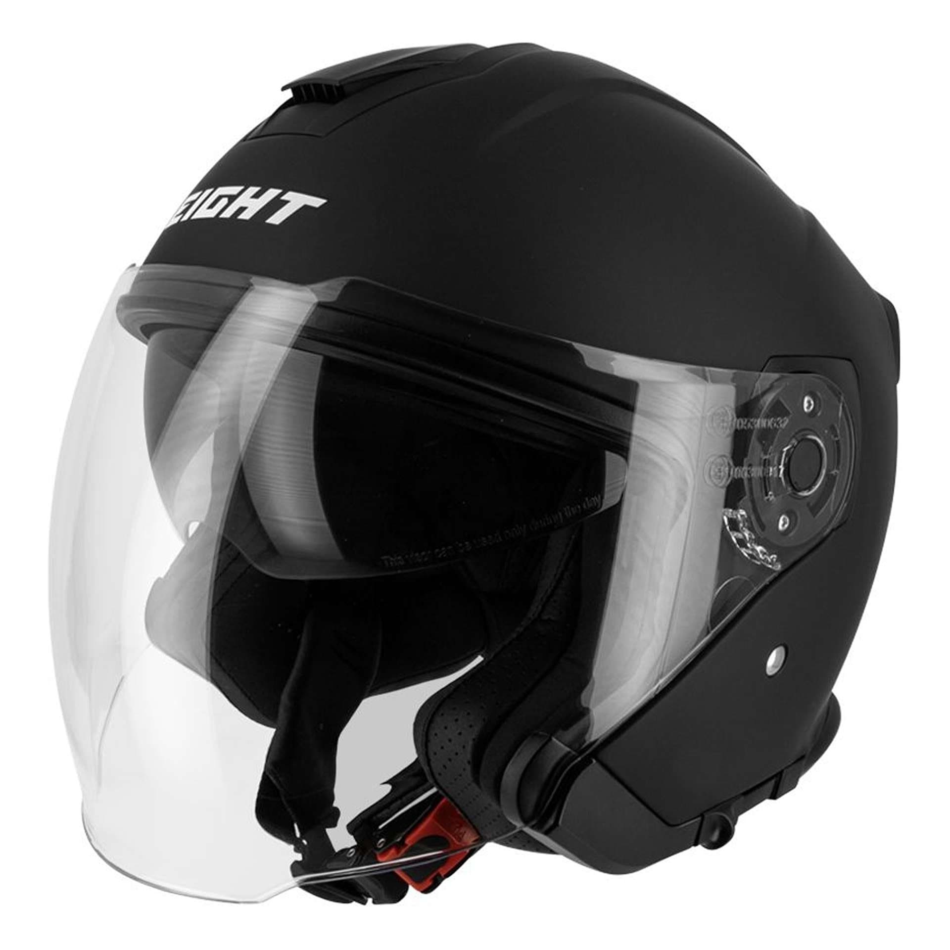 Casque Jet Eight S770 Kyle list: Noir Mat|Noir|Blanc|Gris|Bleu