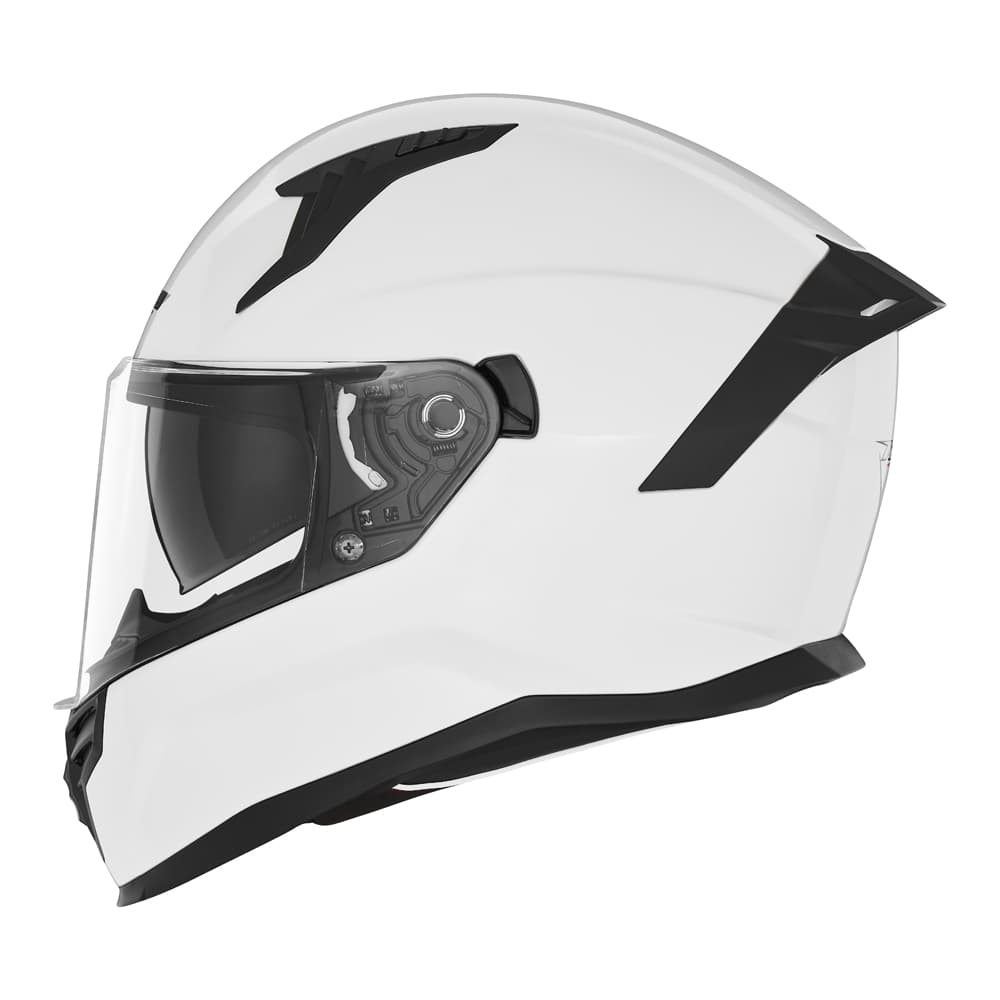 Casque Intégral Nox N401 homologué ECE 22.06 list: Blanc|Noir|Blanc|Gris