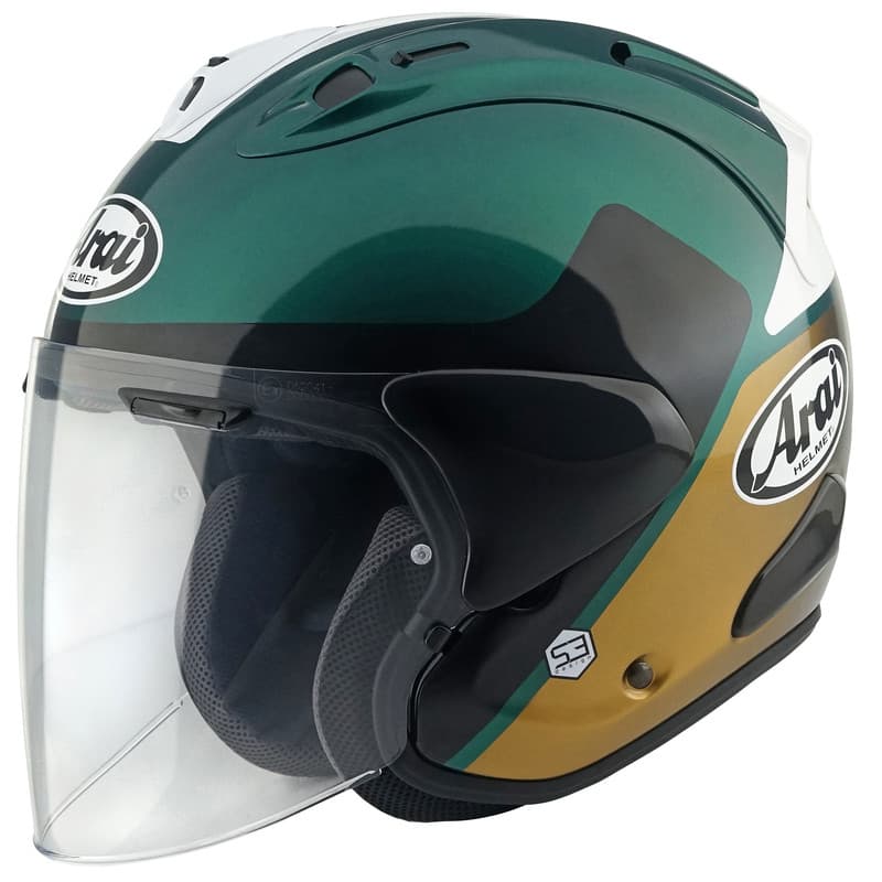 Casque Arai SZ-R Vas Evo Legante list: Vert|Vert