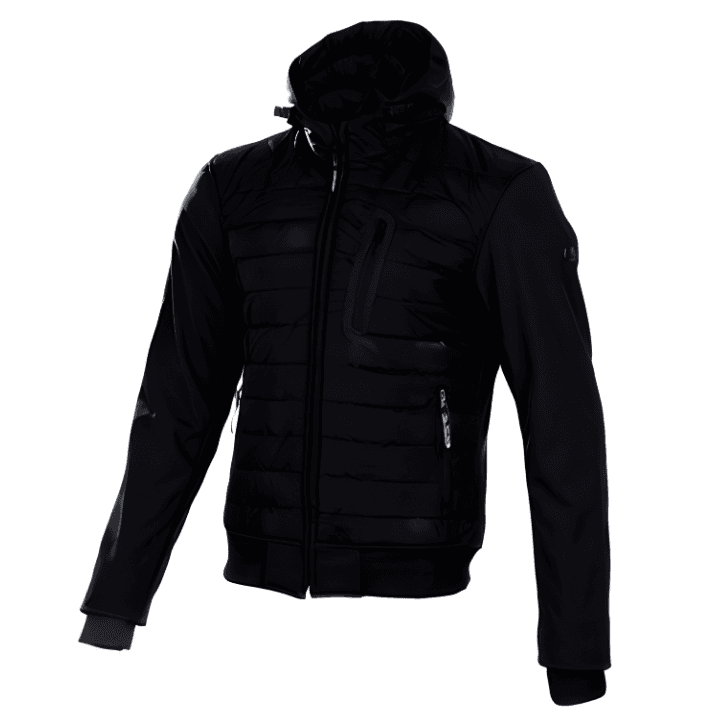 Veste Moto harisson Aspen list: Noir|Noir|Bleu