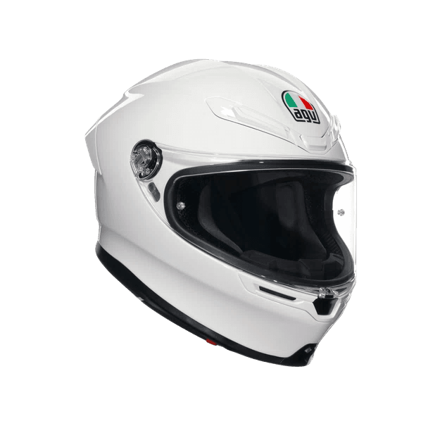 Casque AGV K6 S - ECE 22.06 list: Blanc|Noir|Blanc|Gris