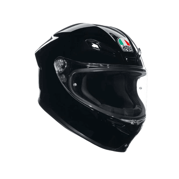 Casque AGV K6 S - ECE 22.06 list: Noir Brillant|Noir|Blanc|Gris