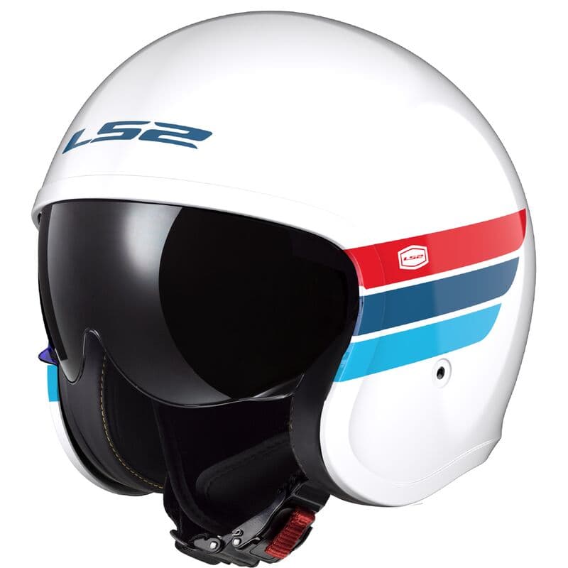 Casque LS2 Spitfire 2 OF599 ECE 22.06 - Collection 2024 list: Bleu Blanc Rouge|Noir|Blanc|Gris|Rouge|Vert|Bleu|Multicolore