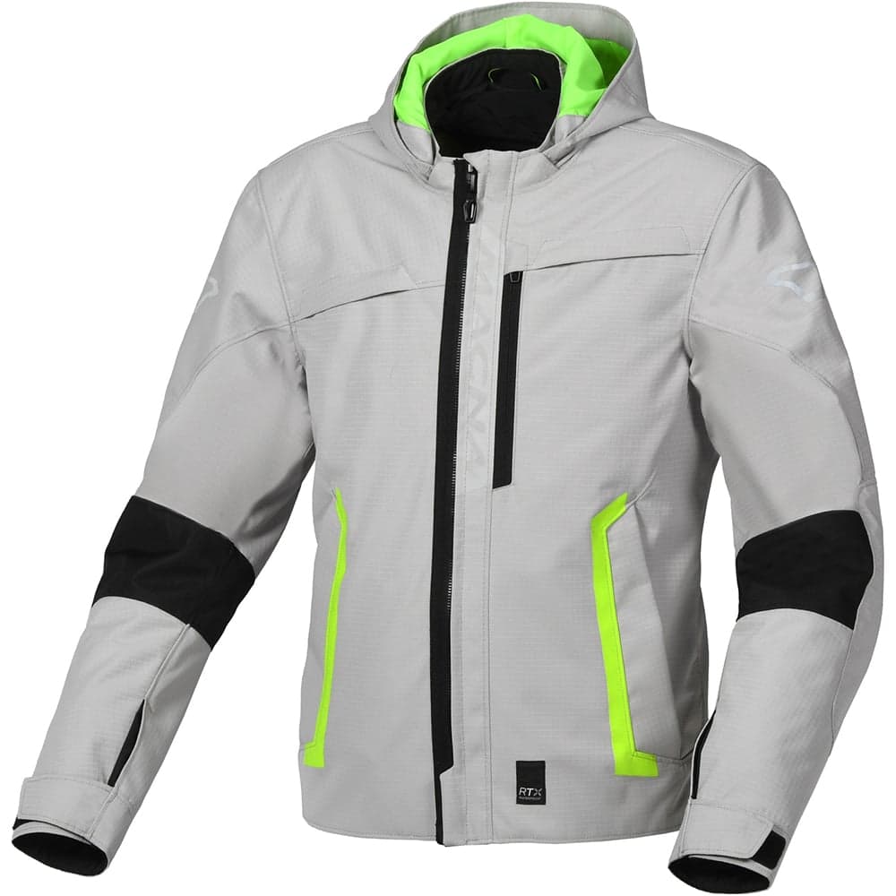 Veste Moto Macna Riggor list: Gris|Noir|Gris|Rouge|Multicolore