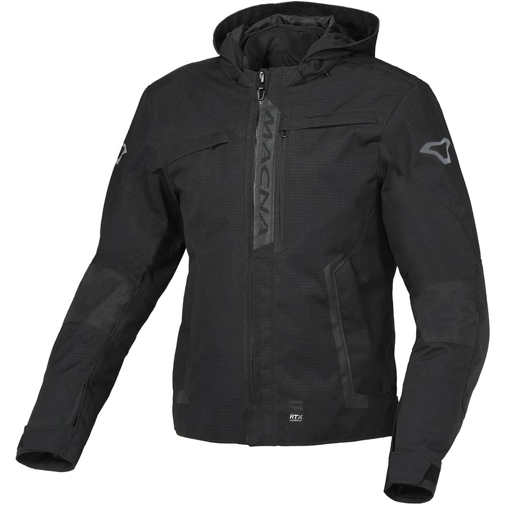 Veste Moto Macna Riggor list: Noir|Noir|Gris|Rouge|Multicolore