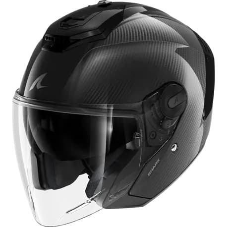 Casque Shark RS Jet Carbon list: Noir Brillant|Carbone