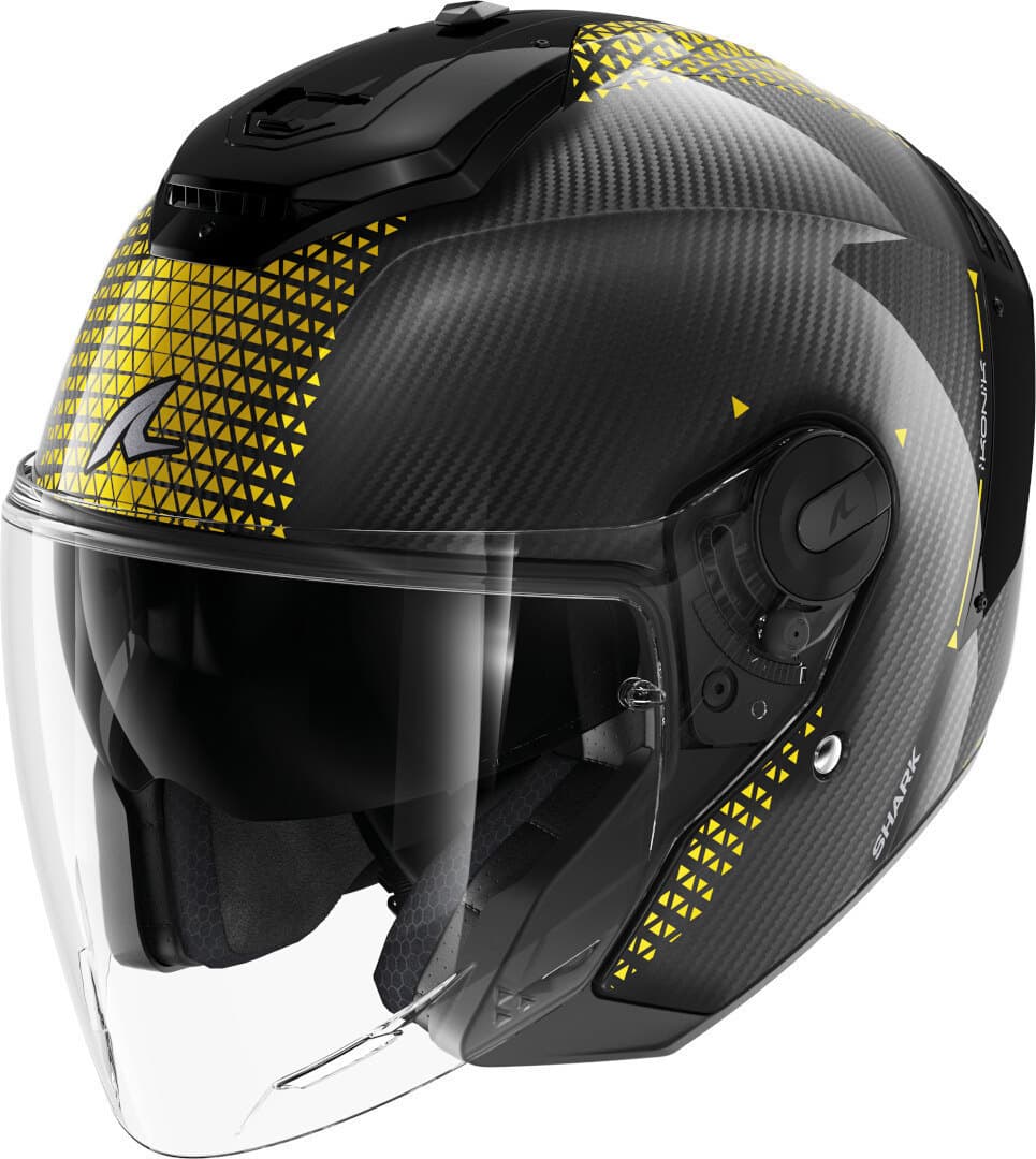 Casque Shark RS Jet Carbon list: Noir / Jaune|Carbone