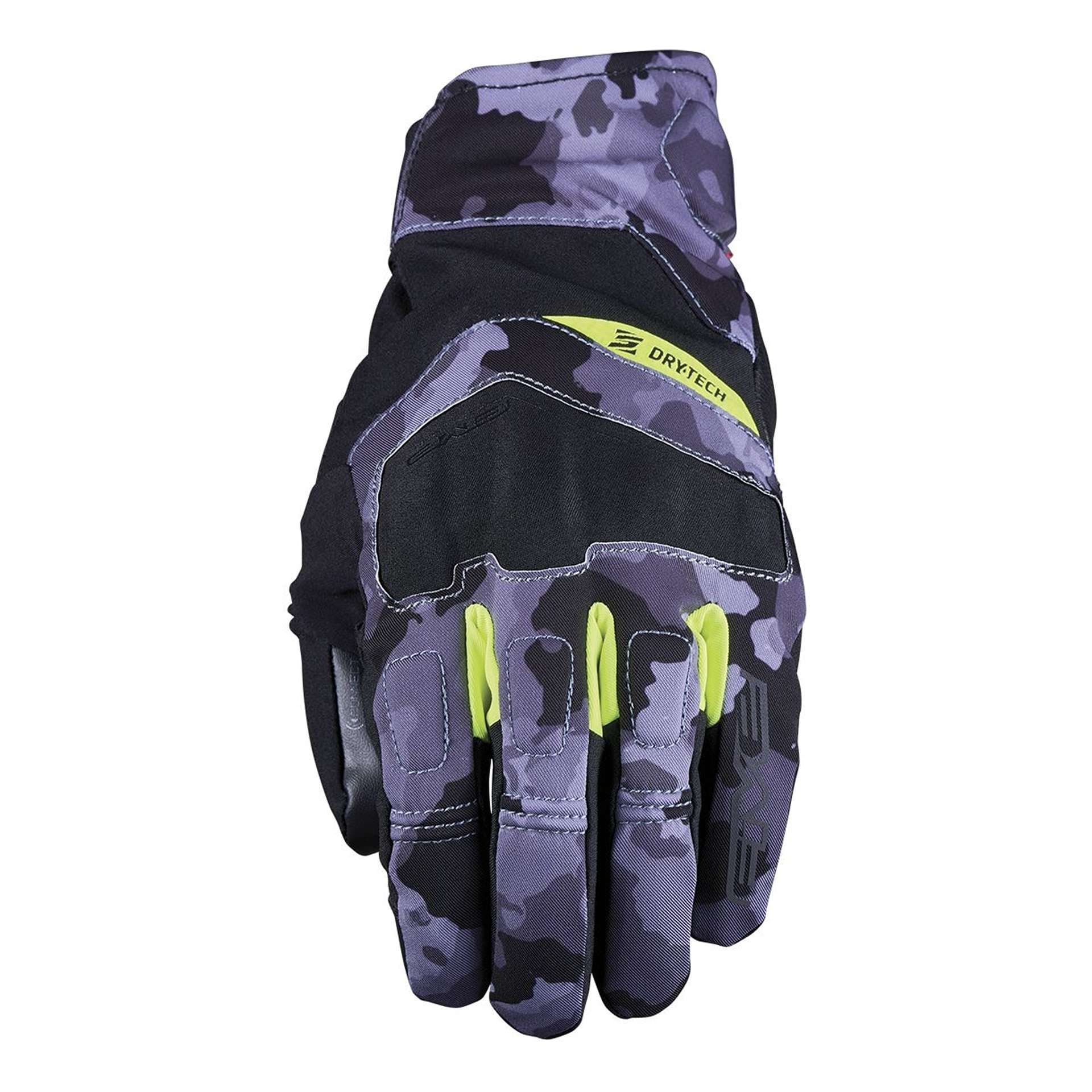 Gants Five Boxer Evo WP 100% étanche list: Noir Camo|Noir