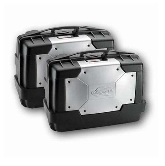 Paire de Valise Kappa Monokey KGR46 Garda Aluminium list: Noir|Gris