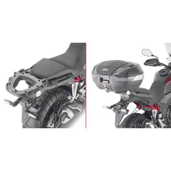 Support Top Case Honda CB500x de 2013 à 2023 | GIVI SR1171