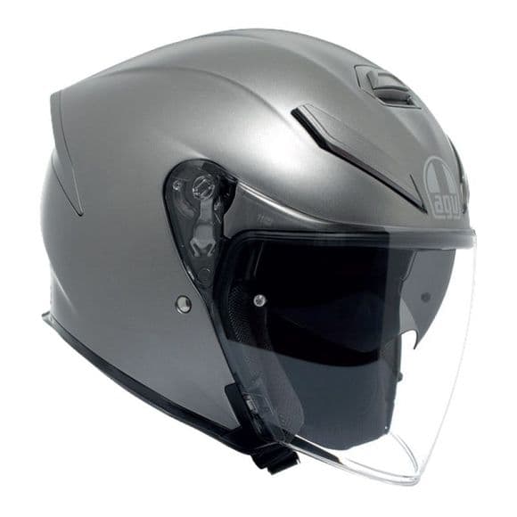 Casque AGV K5 Jet Evo Mono - Homologué ECE 22.06 list: Gris Mat|Noir|Blanc|Gris