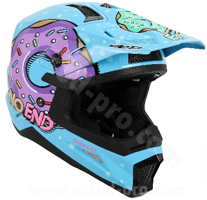 Casque Cross Noend Donuts pour Enfant Bleu list: Bleu|Bleu