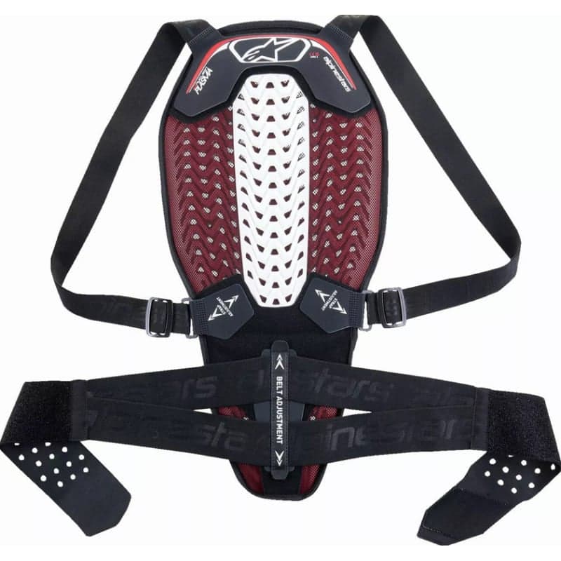 Gilet Protection Dorsale Alpinestars Nucleon Plasma Back Protector list: Noir|Noir|Rouge