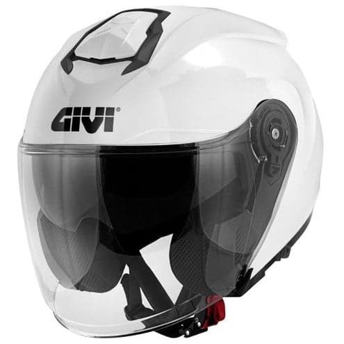 Casque Jet Givi X.25 Solid list: Blanc|Noir|Blanc|Gris|Bleu
