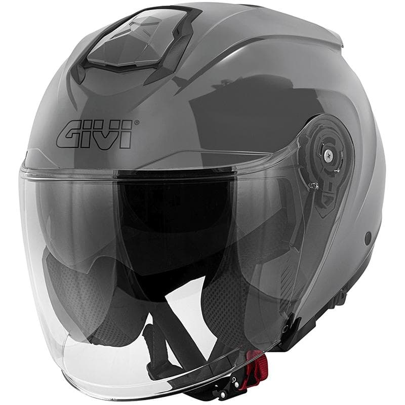 Casque Jet Givi X.25 Solid list: Gris|Noir|Blanc|Gris|Bleu