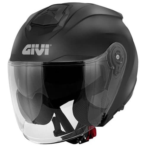 Casque Jet Givi X.25 Solid list: Noir Mat|Noir|Blanc|Gris|Bleu