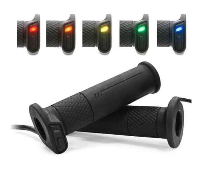 Poignées Chauffantes Tecno-Globe apollo 2 longueur 130 mm Noir