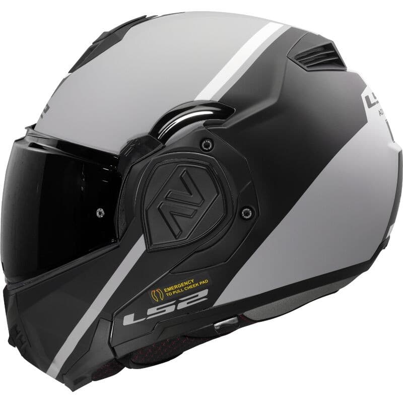 Casque Modulable LS2 Advant FF906 Swipe list: Noir / Gris|Noir|Blanc|Gris|Bleu