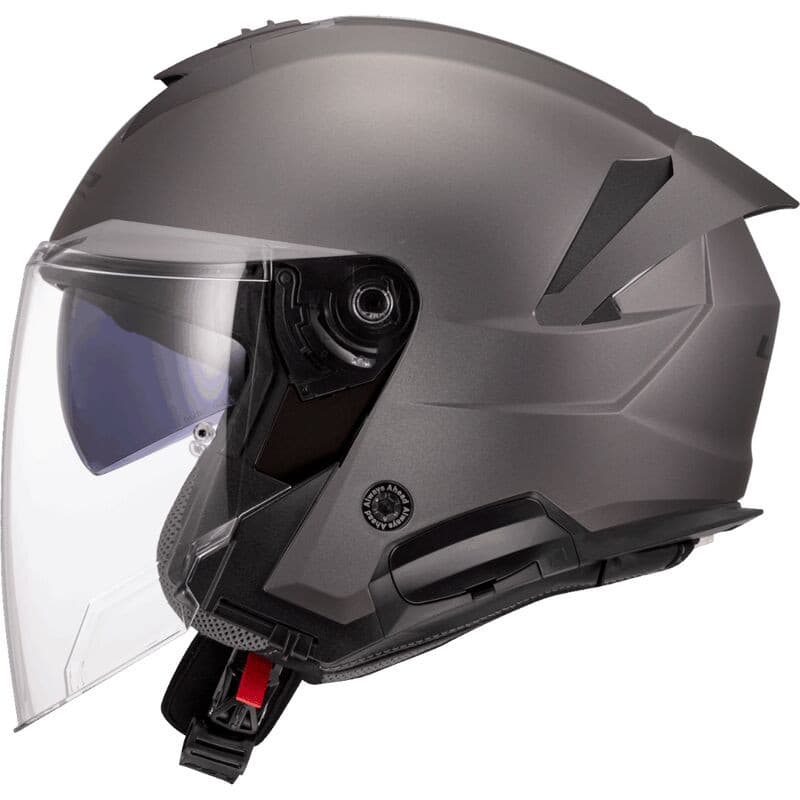 Casque Jet LS2 Verso II OF618 list: Titanium|Noir|Blanc|Gris