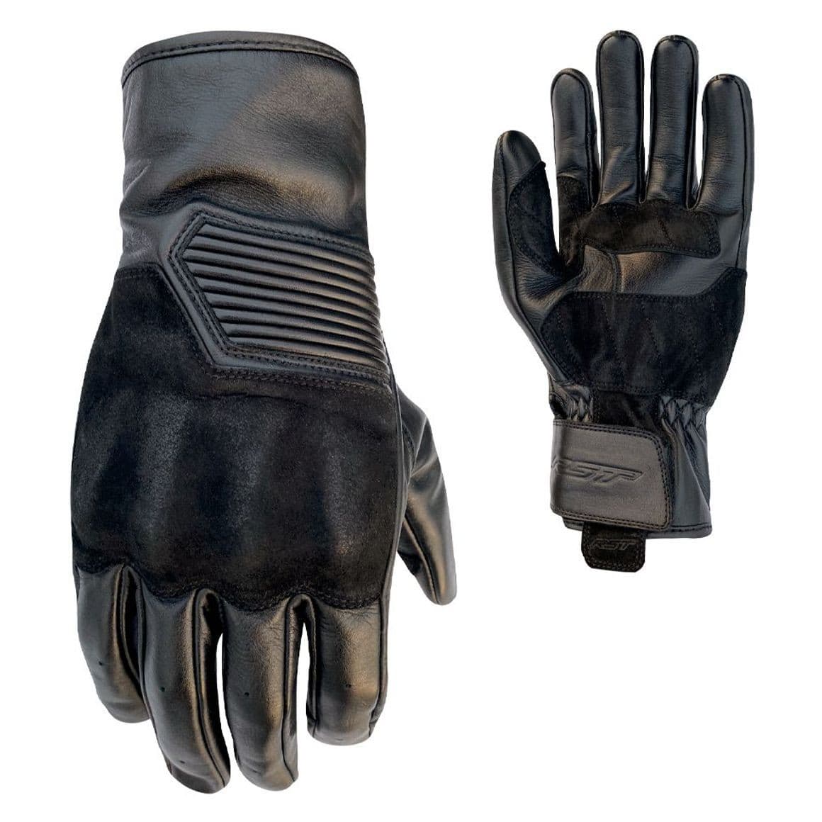 Gants RST Crosby list: Noir|Noir|Marron