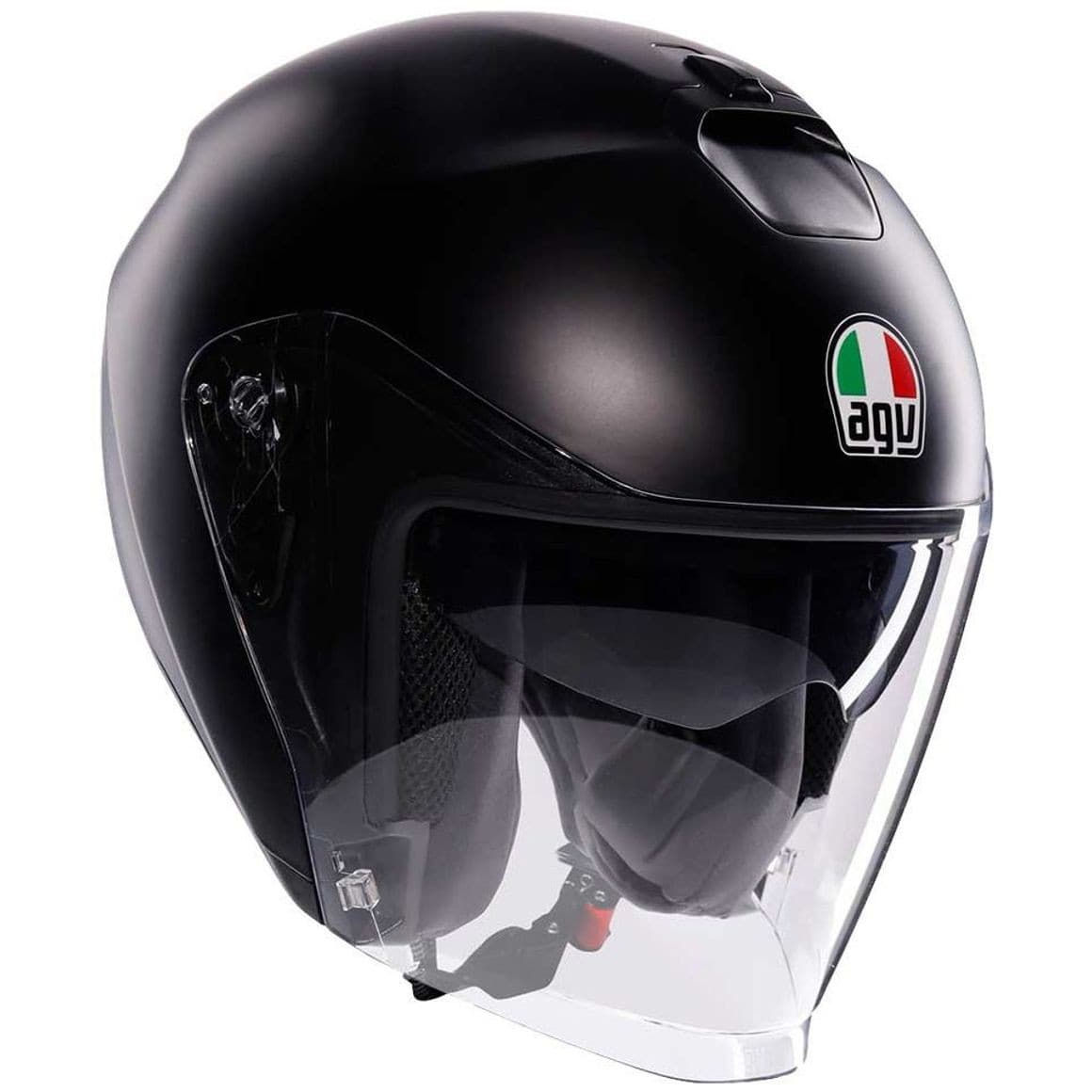 Casque Jet AGV Irides list: Noir Mat|Noir|Blanc|Gris|Rouge|Bleu