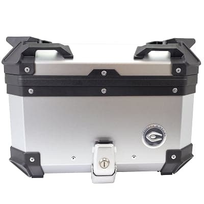 Top Case Coocase X1 Gris Aluminium 30 Litres Noir