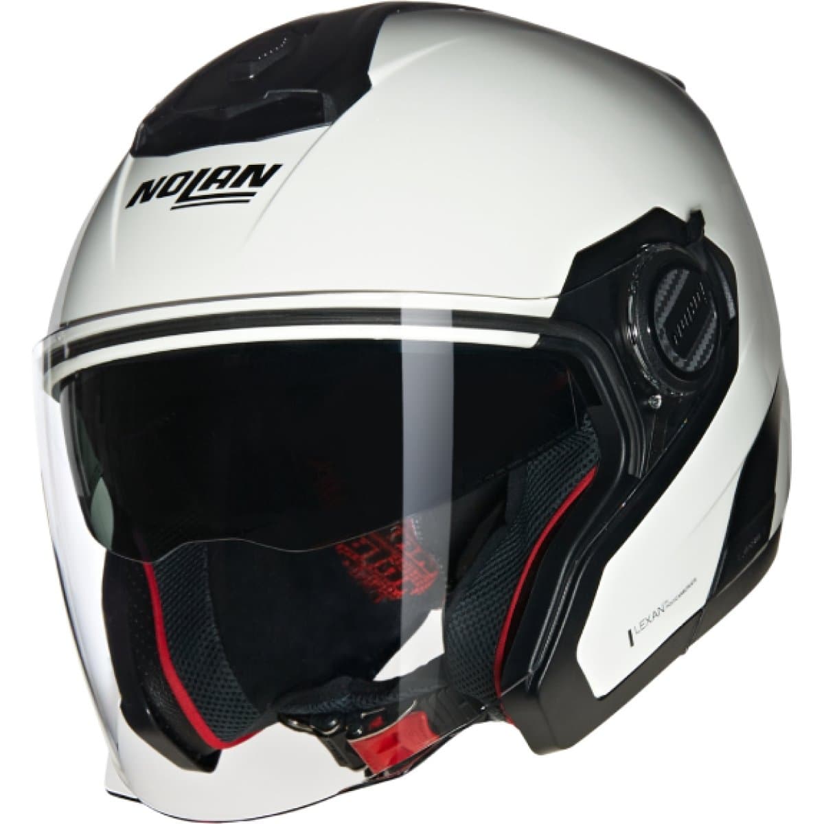 Casque Nolan N40-5 Classico 06 list: Blanc|Noir|Blanc|Gris|Jaune