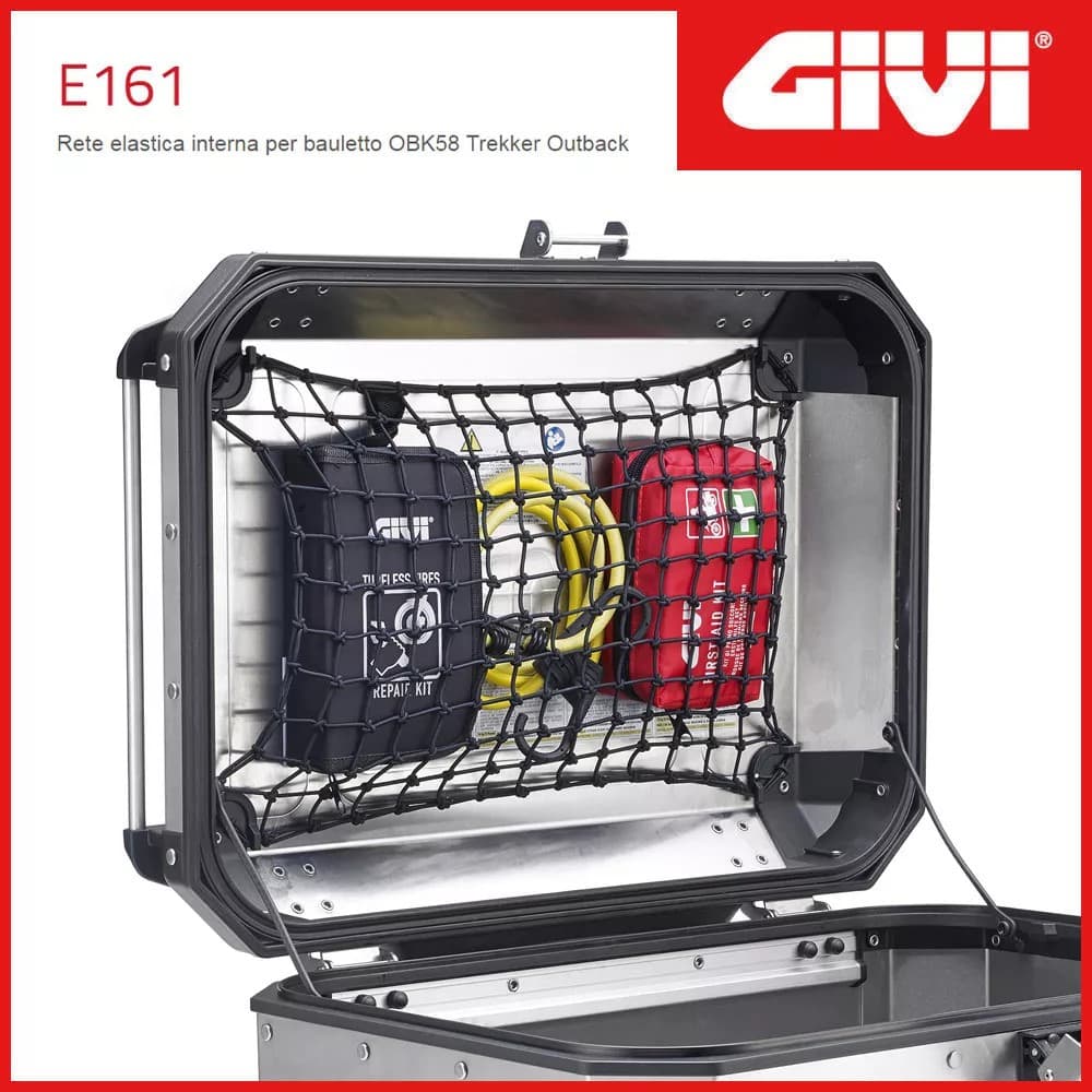 Filet Intérieur Élastique Givi E161 pour Trekker Outback 58L