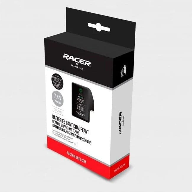 Batterie Racer pour Gants chauffants 7.4v 2400 mAh
