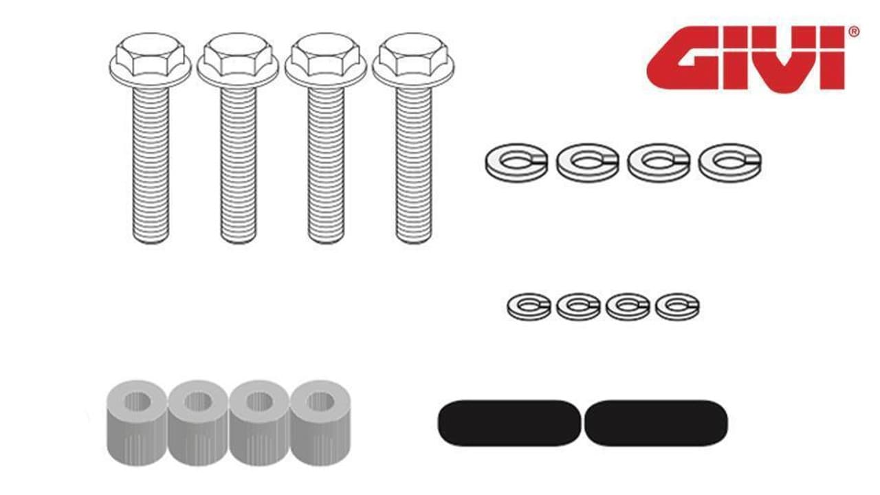 Kit Fixation 2130Kit pour Valise Yamaha MT07