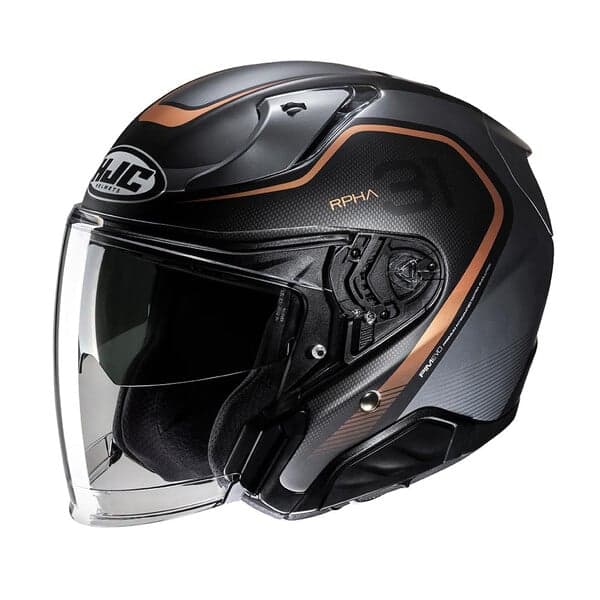 Casque Jet HJC RPHA 31 Kouv Noir Mat